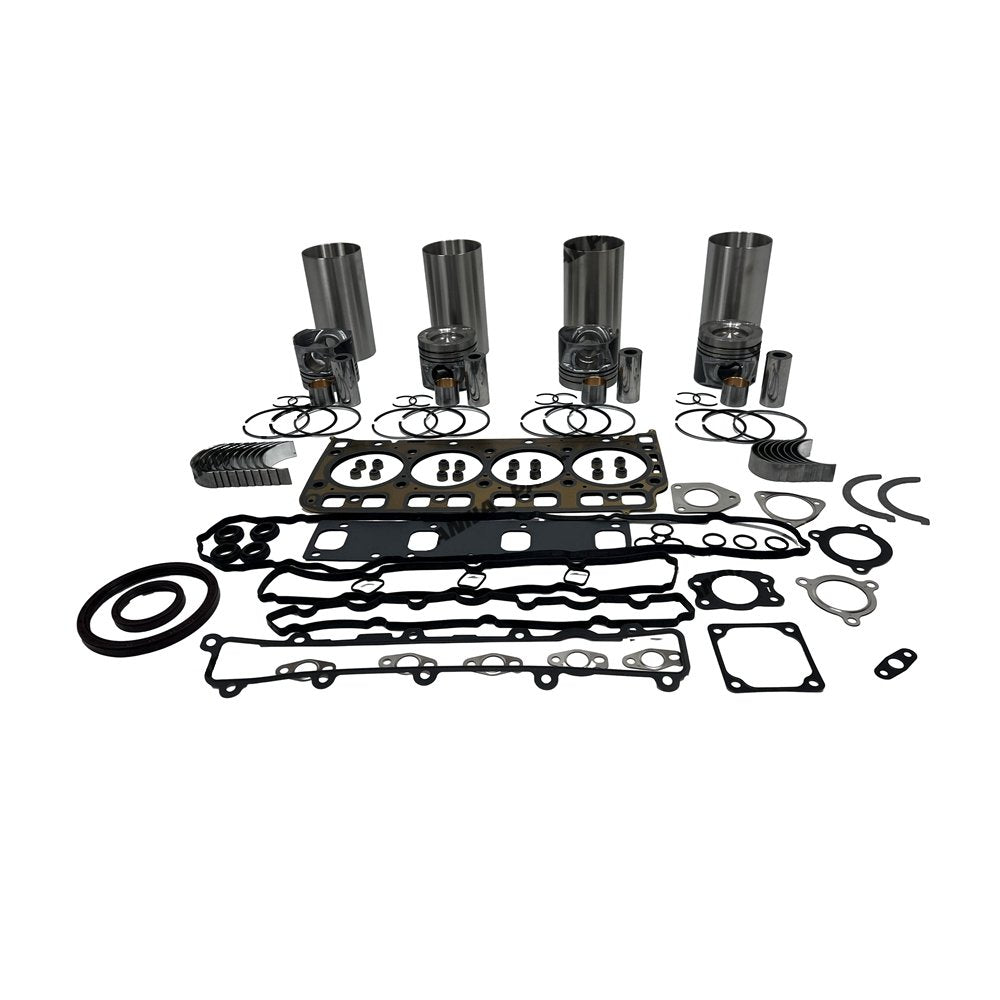 4x D34 Overhaul Rebuild Kit With Gasket Set Bearing For Doosan diesel Engine