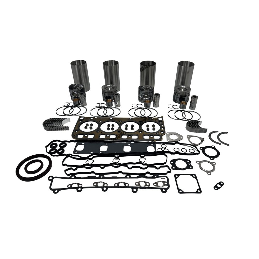 4x D34 Overhaul Rebuild Kit With Gasket Set Bearing For Doosan diesel Engine