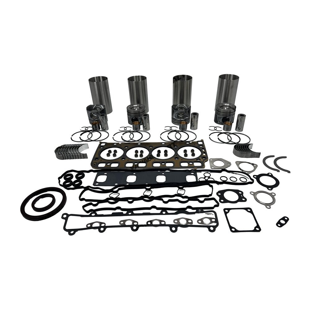 4x D34 Overhaul Rebuild Kit With Gasket Set Bearing For Doosan diesel Engine