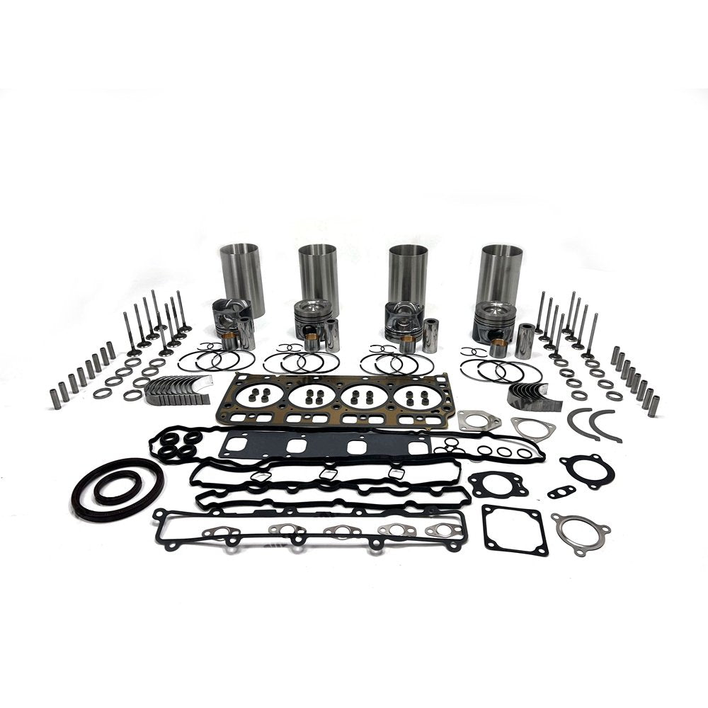 For Doosan Daewoo D34 Engine Overhaul Rebuild Kit With Full Gakset Bearing Valve