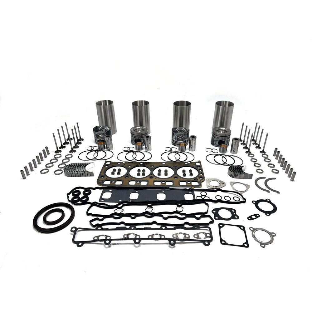 For Doosan Daewoo D34 Engine Overhaul Rebuild Kit With Full Gakset Bearing Valve