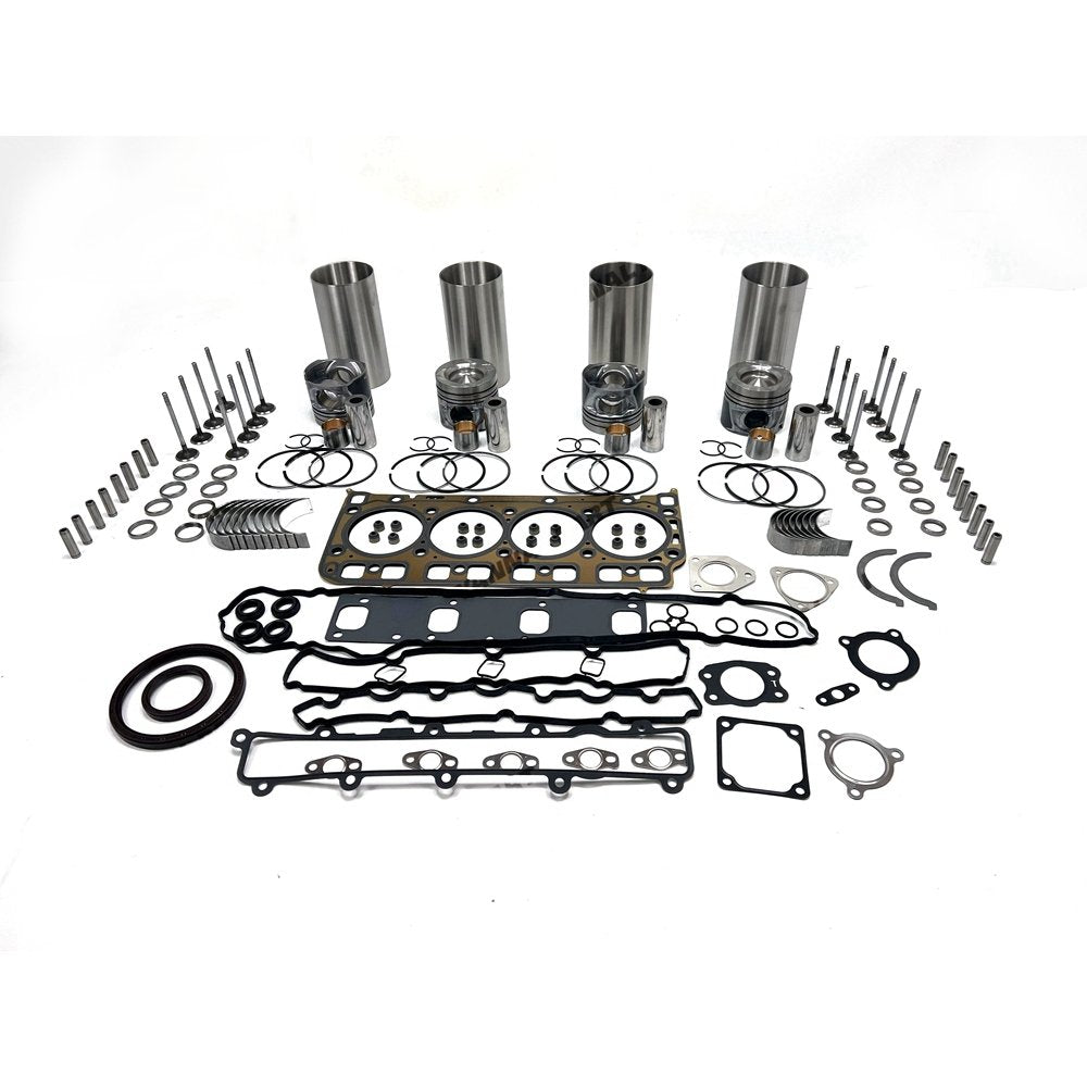 For Doosan Daewoo D34 Engine Overhaul Rebuild Kit With Full Gakset Bearing Valve