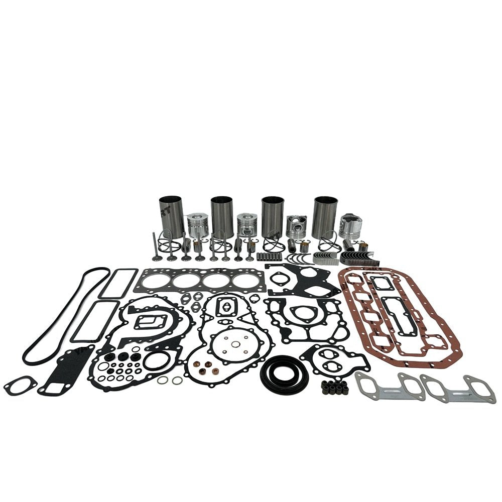 4X DB33 Engine Overhaul Rebuild Kit For Doosan Excavator Parts