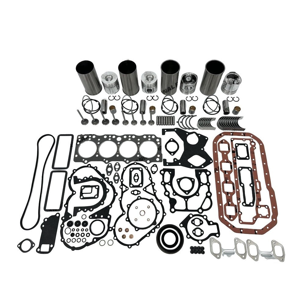 4X DB33 Engine Overhaul Rebuild Kit For Doosan Excavator Parts