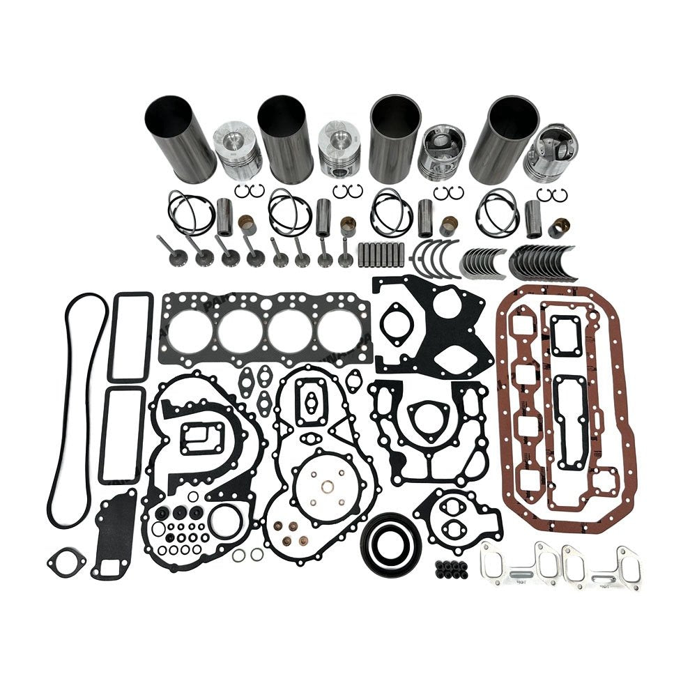 4X DB33 Engine Overhaul Rebuild Kit For Doosan Excavator Parts