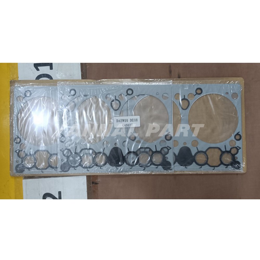 New DE08 Cylinder Head Gasket For Doosan Daewoo DH220-3 GE08T D1146 DE08TI engin