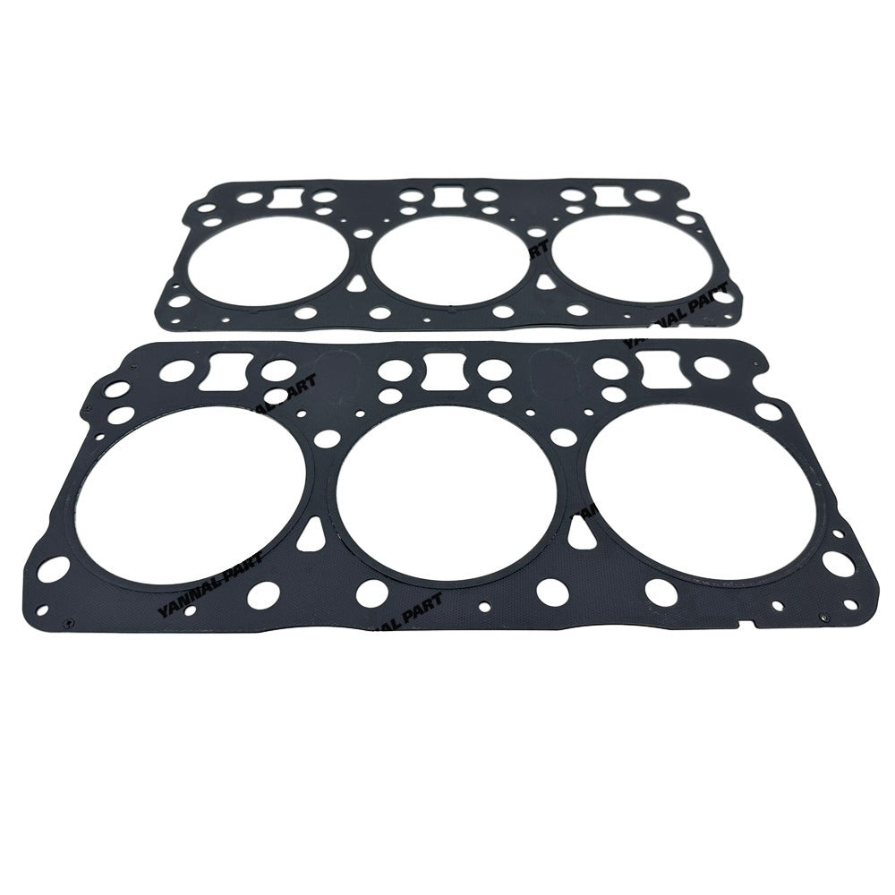 3 PCS Cylinder Head Gasket Fit For Doosan DE12 Engine