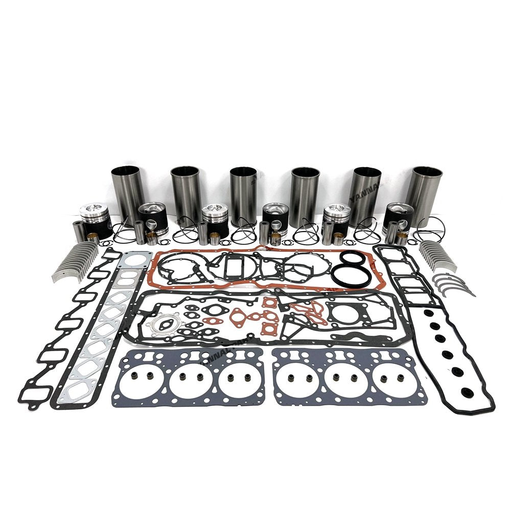 Engine Overhaul Rebuild Kit With Gasket Bearing Set For Doosan DE12T Engine