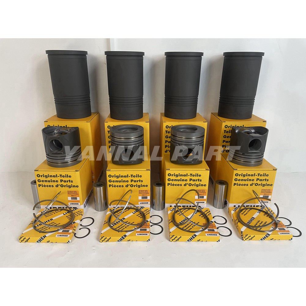 Cylinder Liner Kit Fit For Liebherr R914 Engine