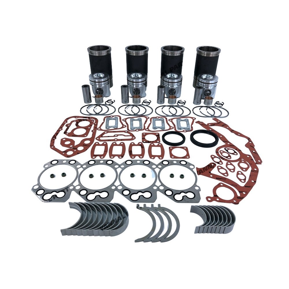 R924 Engine Overhaul Rebuild Kit With Full Gaskets Bearings for Liebherr