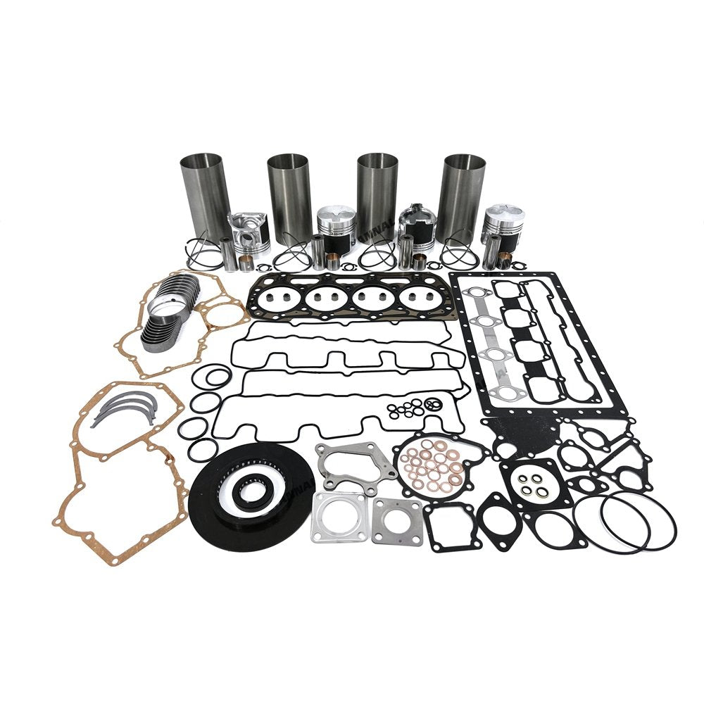 Engine Overhaul Rebuild Kit With Gasket Bearing Set For CAT 3024C-T Engine