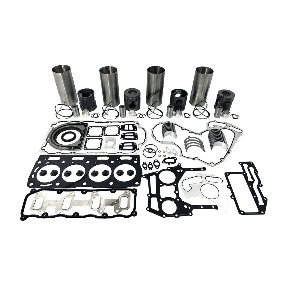 Engine Overhaul Rebuild Kit With Gasket Bearing Set For Caterpillar 3054C Engine