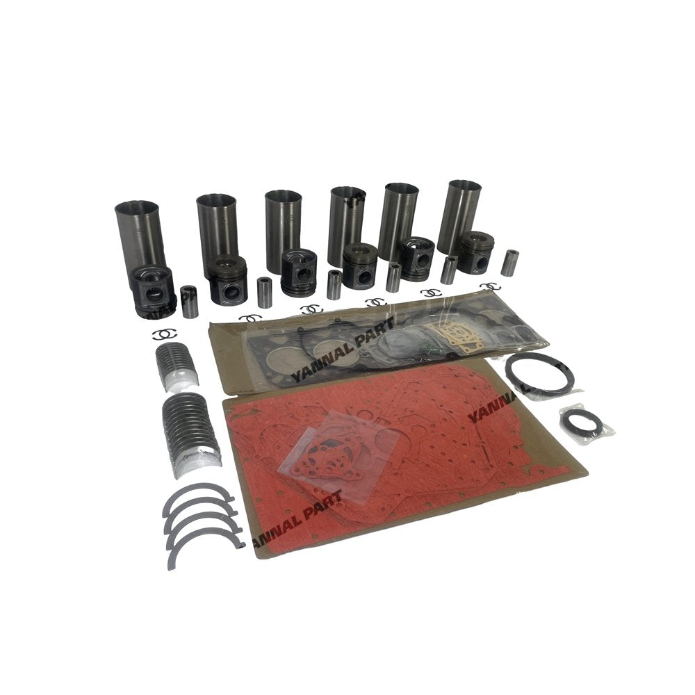 6x 3056 Overhaul Rebuild Kit With Gasket Set Bearing For Caterpillar diesel engi