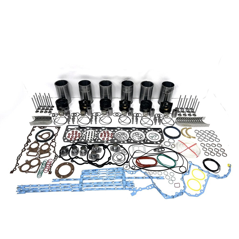 6X C18 Engine Overhaul Rebuild Kit With Gasket Bearing Valve Set For Caterpillar