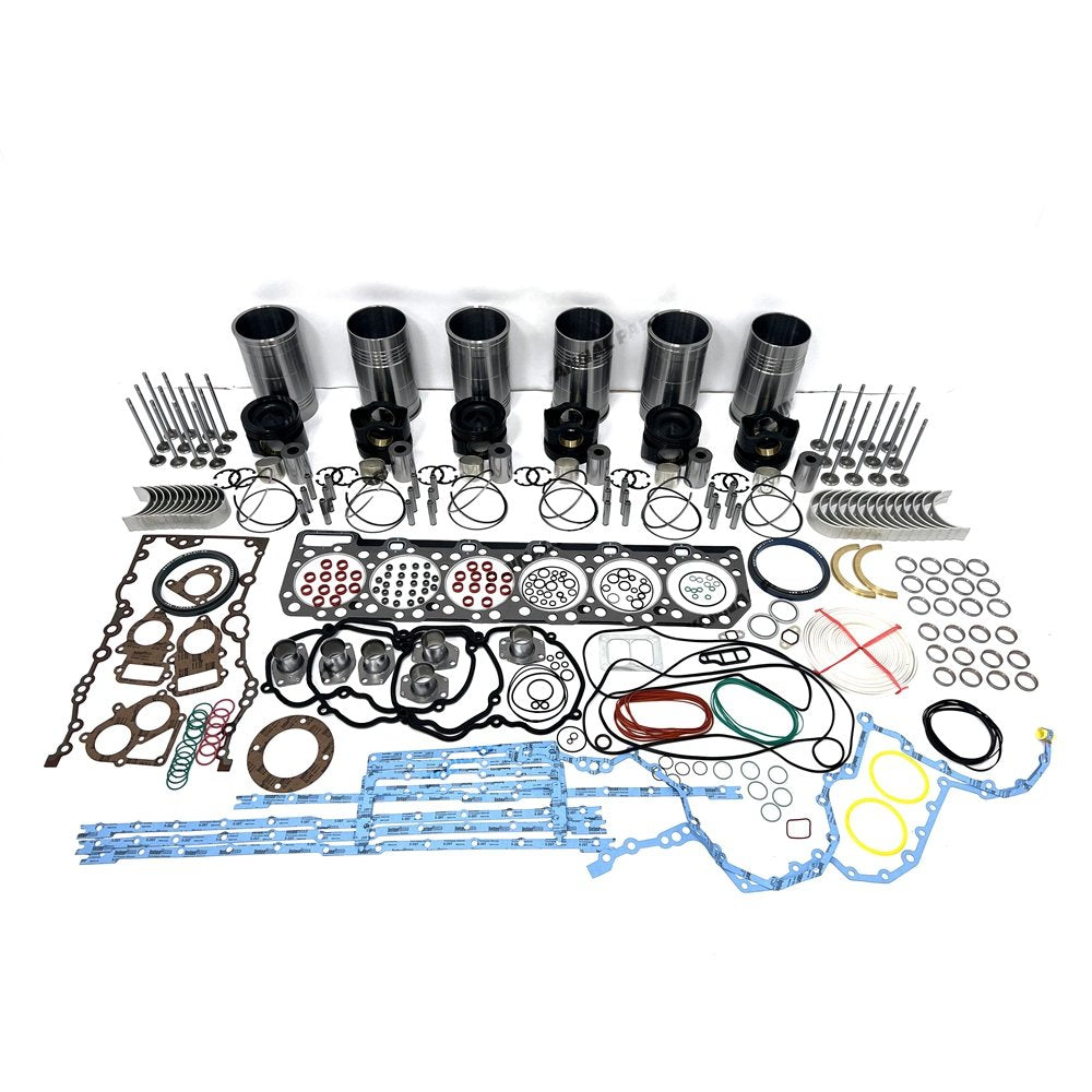 6X C18 Engine Overhaul Rebuild Kit With Gasket Bearing Valve Set For Caterpillar