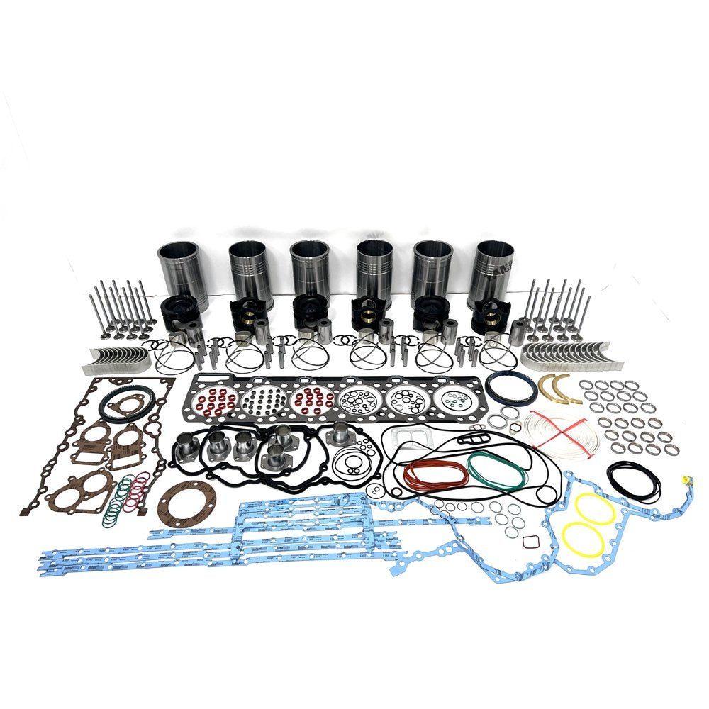 6X C18 Engine Overhaul Rebuild Kit With Gasket Bearing Valve Set For Caterpillar