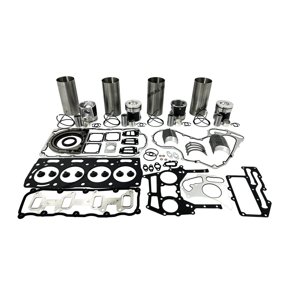 1104D-44 Overhaul Rebuild Kit With Full Gasket Bearing Set For Perkins Engine