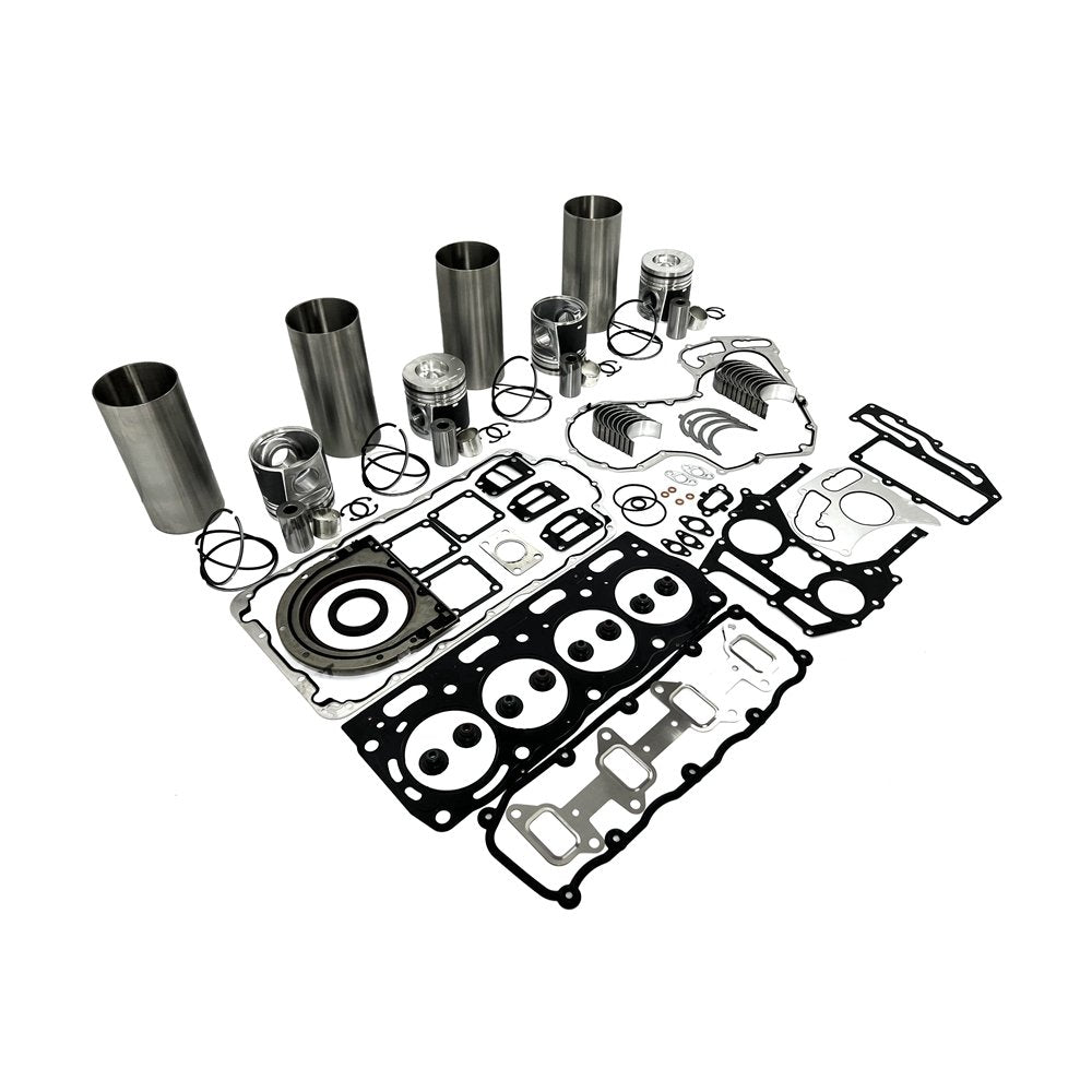 1104D-44 Overhaul Rebuild Kit With Full Gasket Bearing Set For Perkins Engine