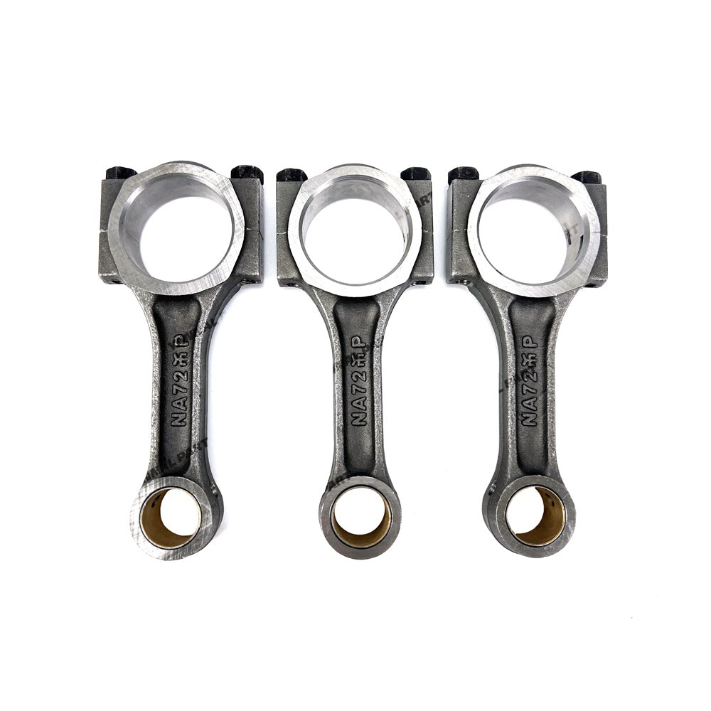 3 PCS Connecting Rod Fit For Yanmar 3D66 Engine