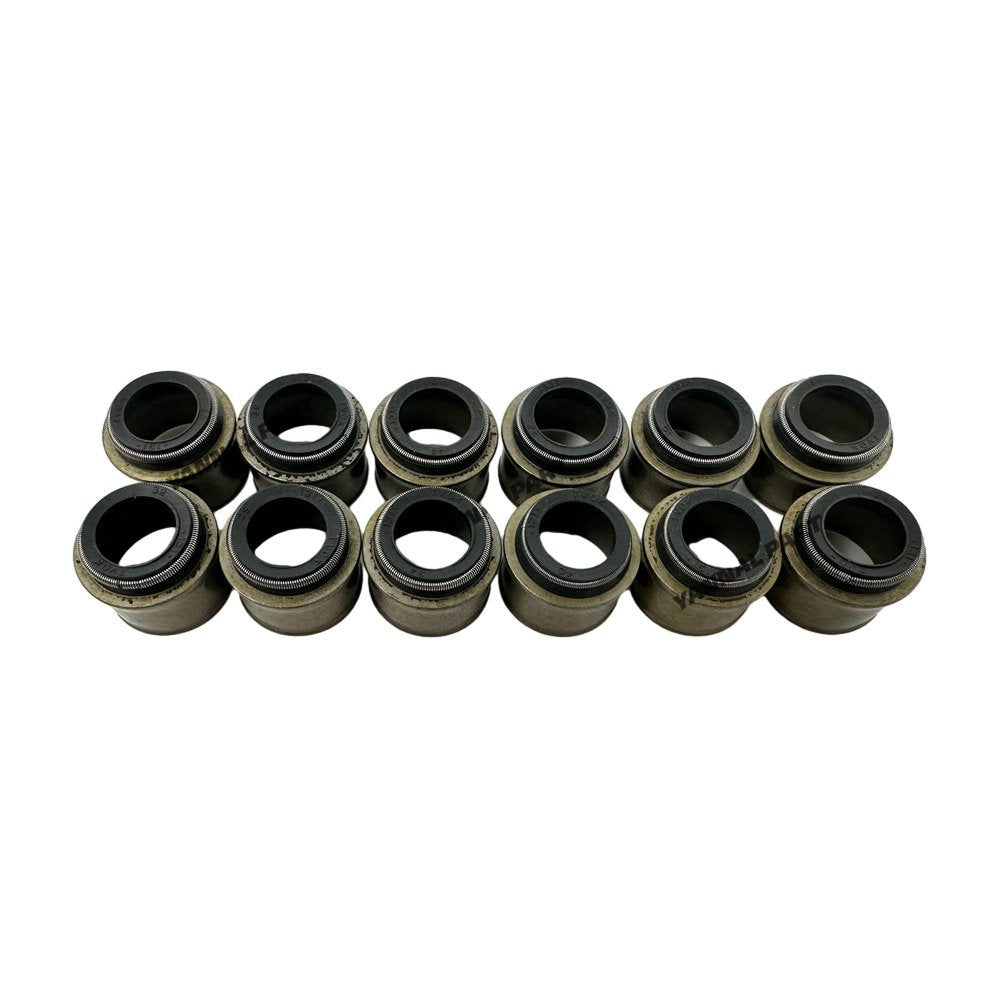 16x Valve Oil Seal For Nissan 8DC9 Excavator Engine Spare Parts