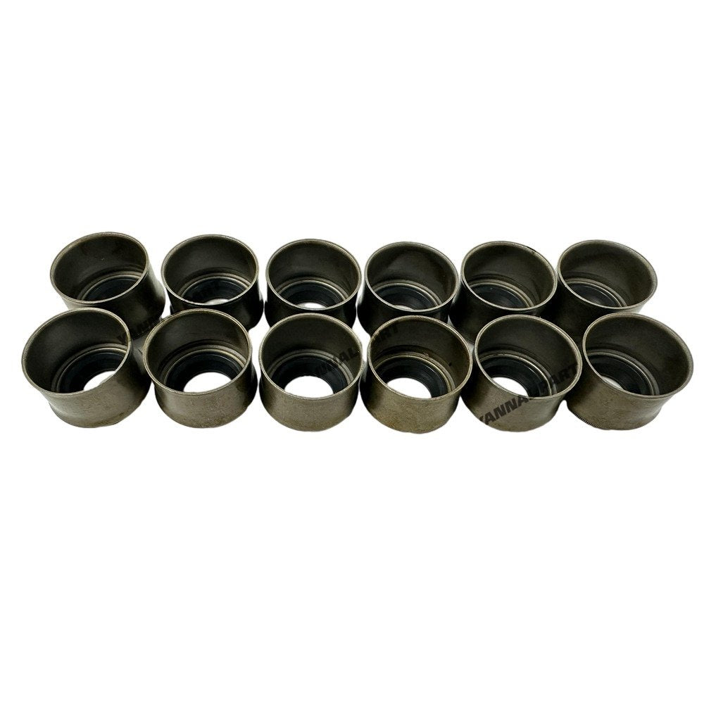 16x Valve Oil Seal For Nissan 8DC9 Excavator Engine Spare Parts