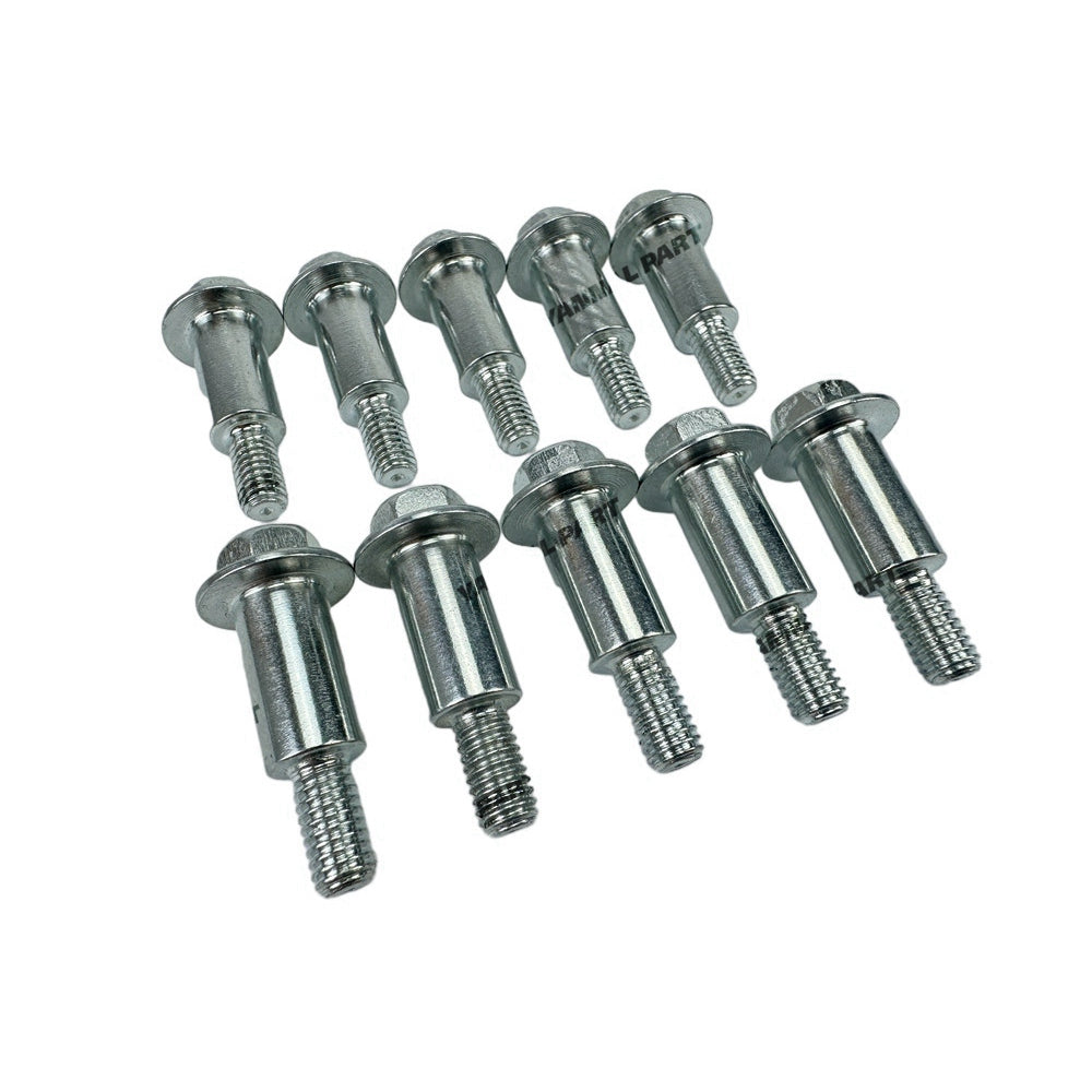 10 PCS Bolt 1C010-91020 Fit For Kubota V3300 Engine