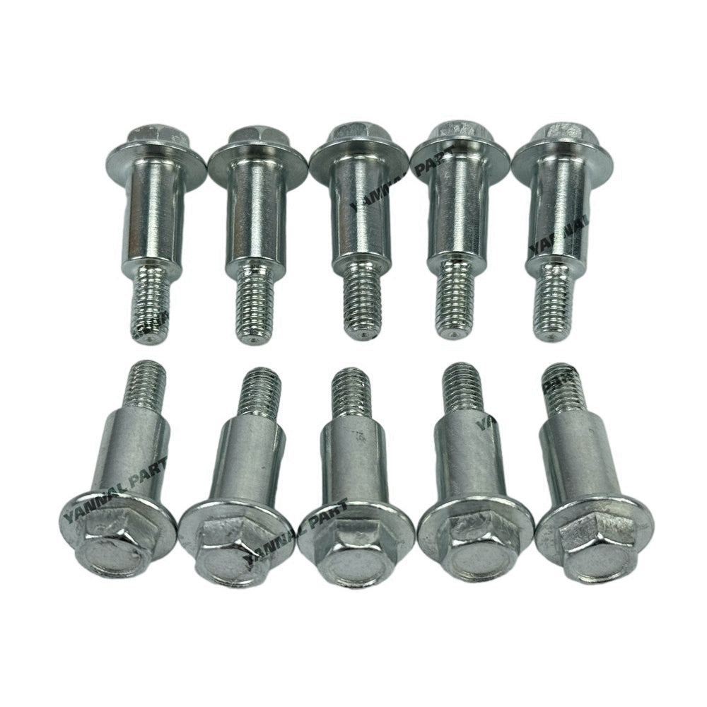 10 PCS Bolt 1C010-91020 Fit For Kubota V3300 Engine