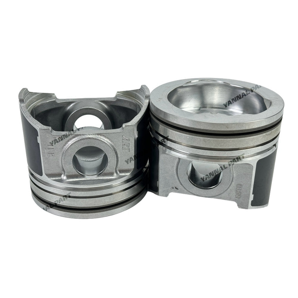 4 PCS Piston Kit EG504-21110 Fit For Kubota WG3800 Engine