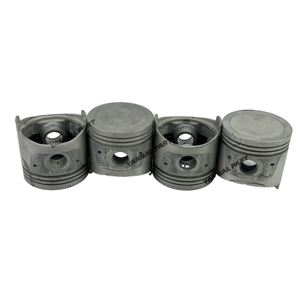 4 PCS Piston Kit Fit For Nissan H20 Engine