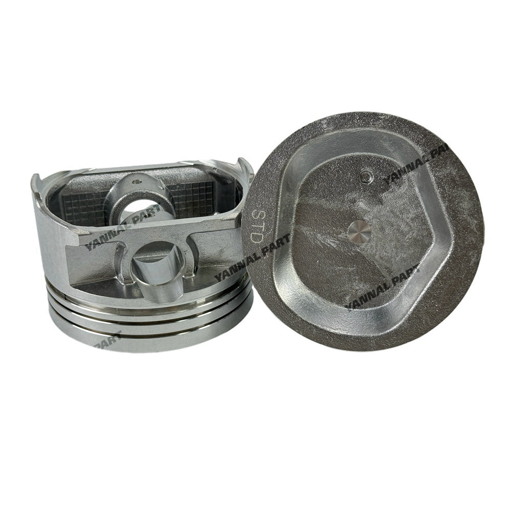 4 PCS Piston Kit Fit For Nissan K25 Engine