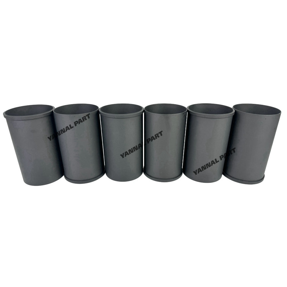 6 PCS Cylinder Liner ME071125 Fit For Mitsubishi 6D16 Engine