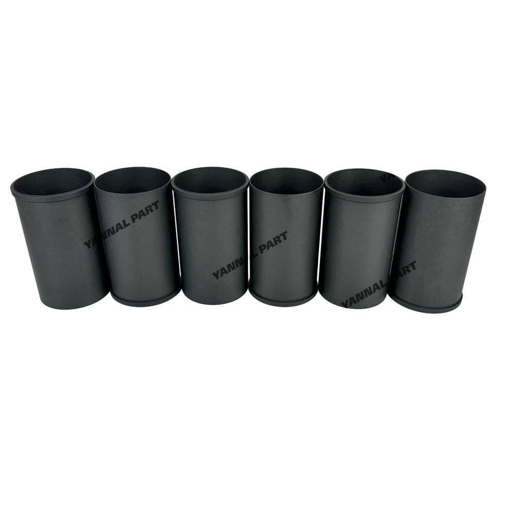 6 PCS Cylinder Liner ME071125 Fit For Mitsubishi 6D16 Engine