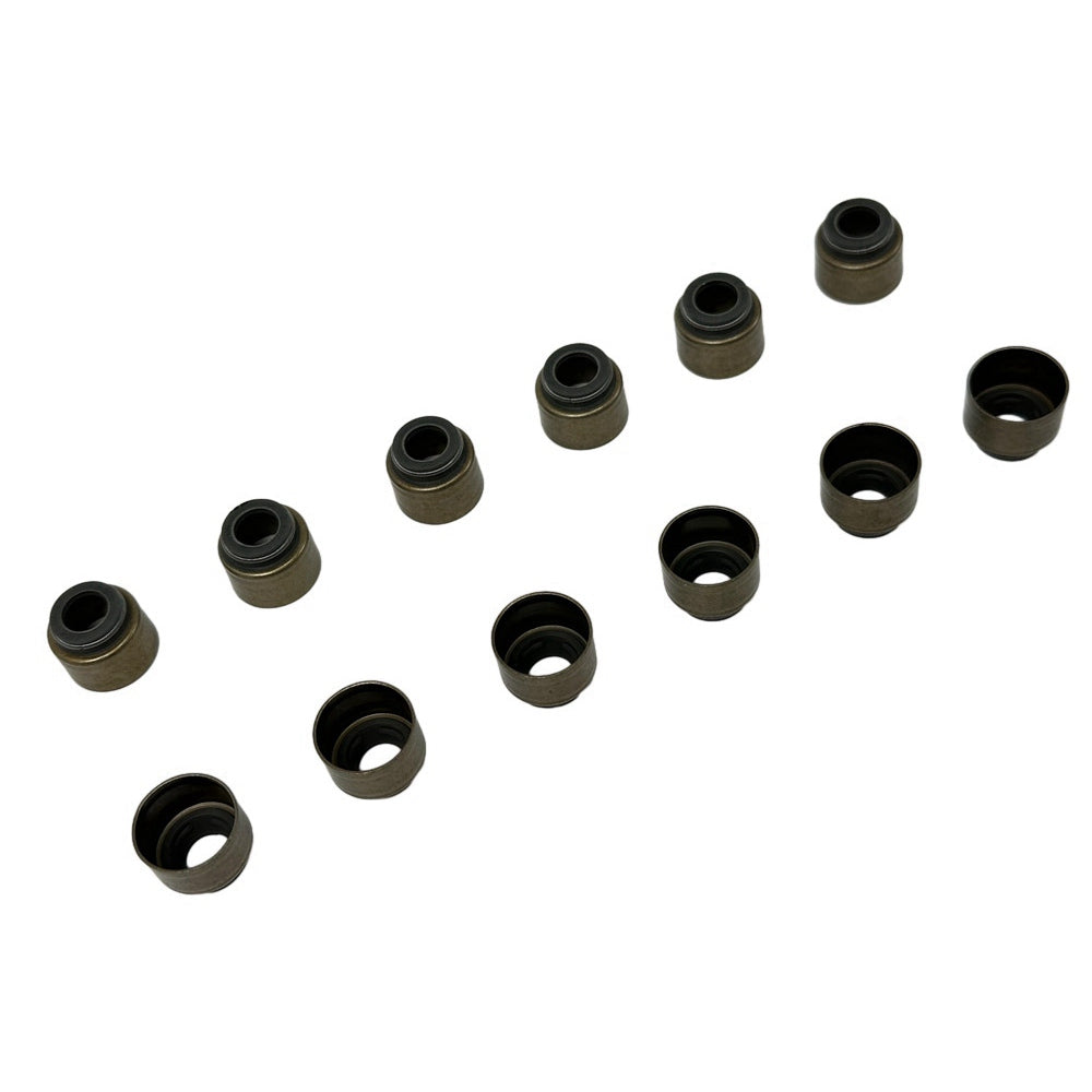 12 PCS Valve Stem Seal Fit For Mitsubishi 6D17 Engine