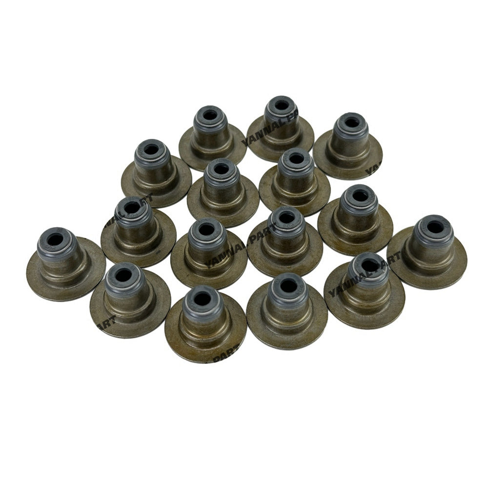 16 PCS Valve Stem Seal Fit For Hyundai D4EB Engine