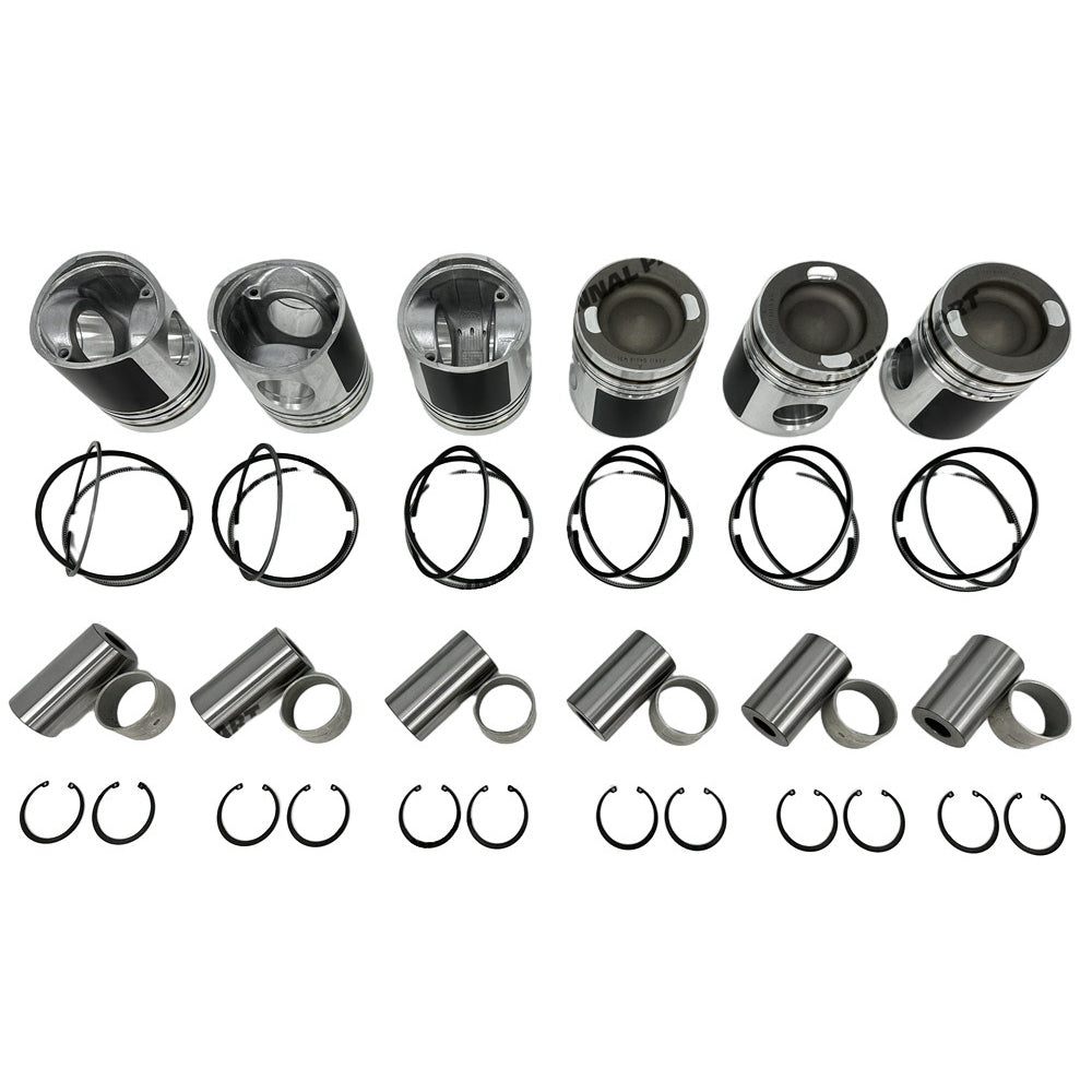 Piston Set With Rings Fit For Hyundai D6CA