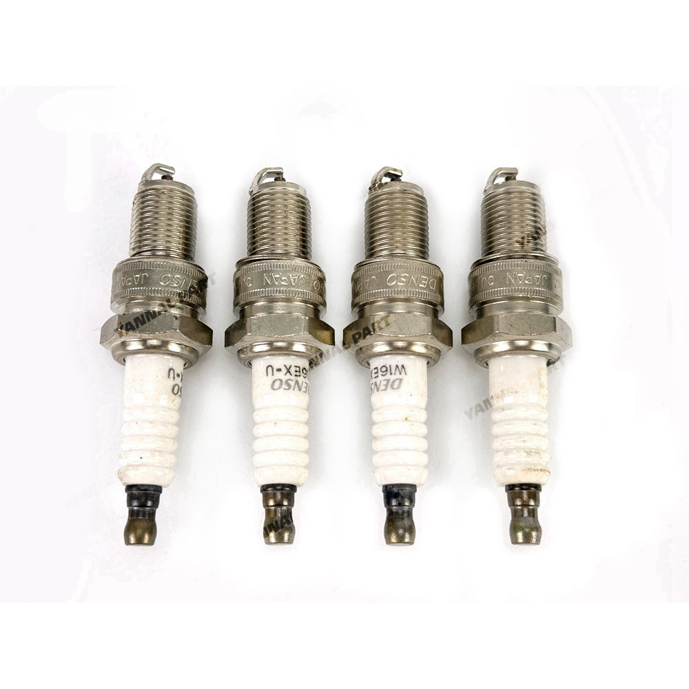 4 PCS Spark Plug Fit For Toyota 4P Engine