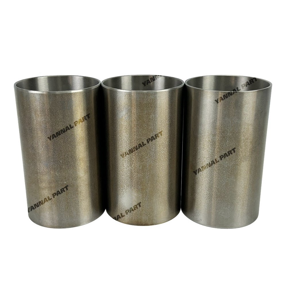 3 PCS Cylinder Liner Fit For Doosan Develon D18 Engine