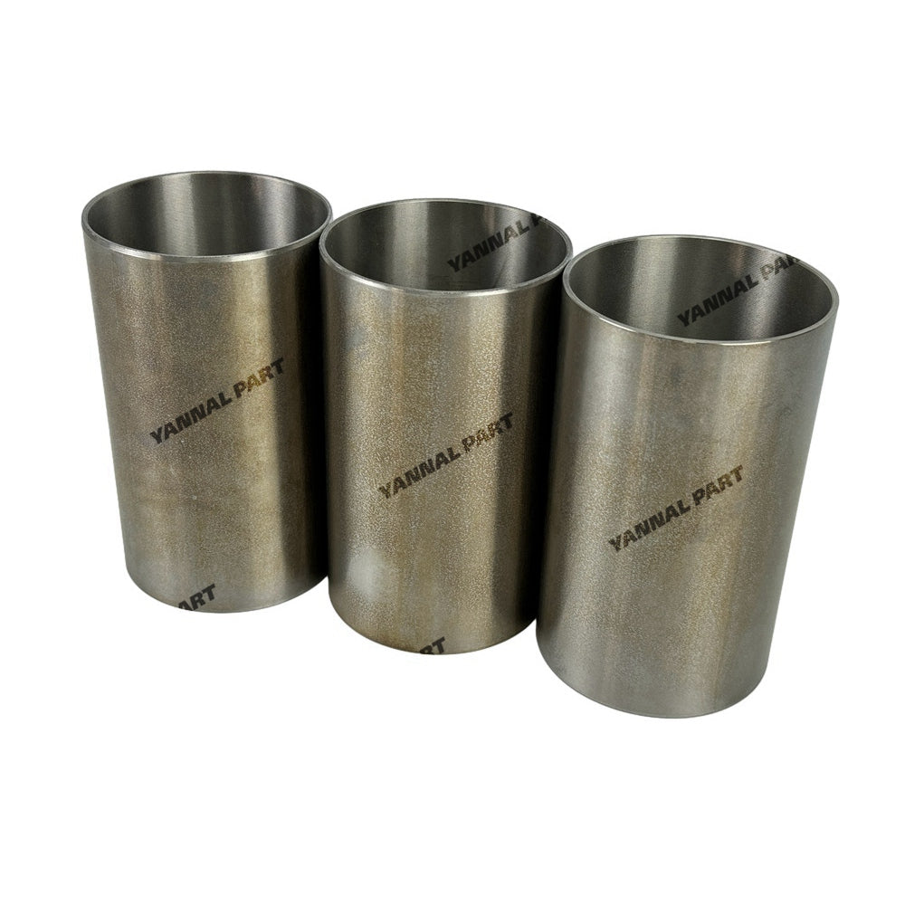 3 PCS Cylinder Liner Fit For Doosan Develon D18 Engine