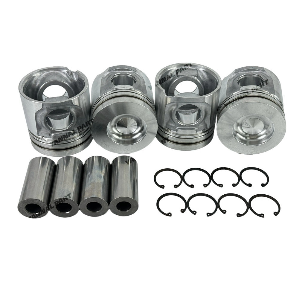 4 PCS Piston Kit Fit For Volvo D5D Engine