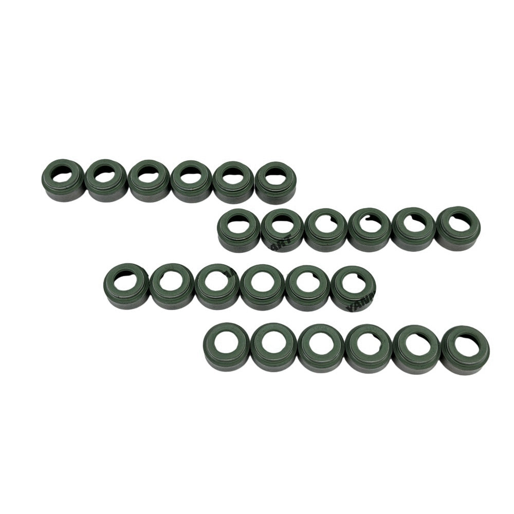 24 PCS Valve Stem Seal Fit For Caterpillar 3406 Engine