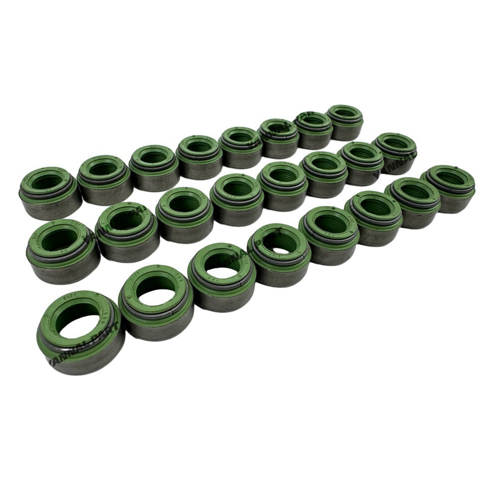 24 PCS Valve Stem Seal 163-2478 Fit For Caterpillar C15 Engine