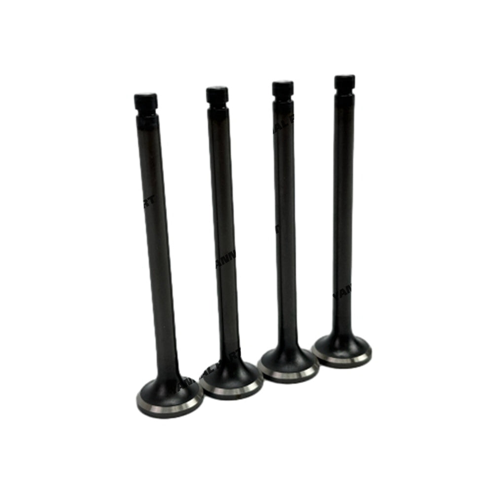 4 PCS Exhaust Valve Fit For Mitsubishi 4DQ3 Engine