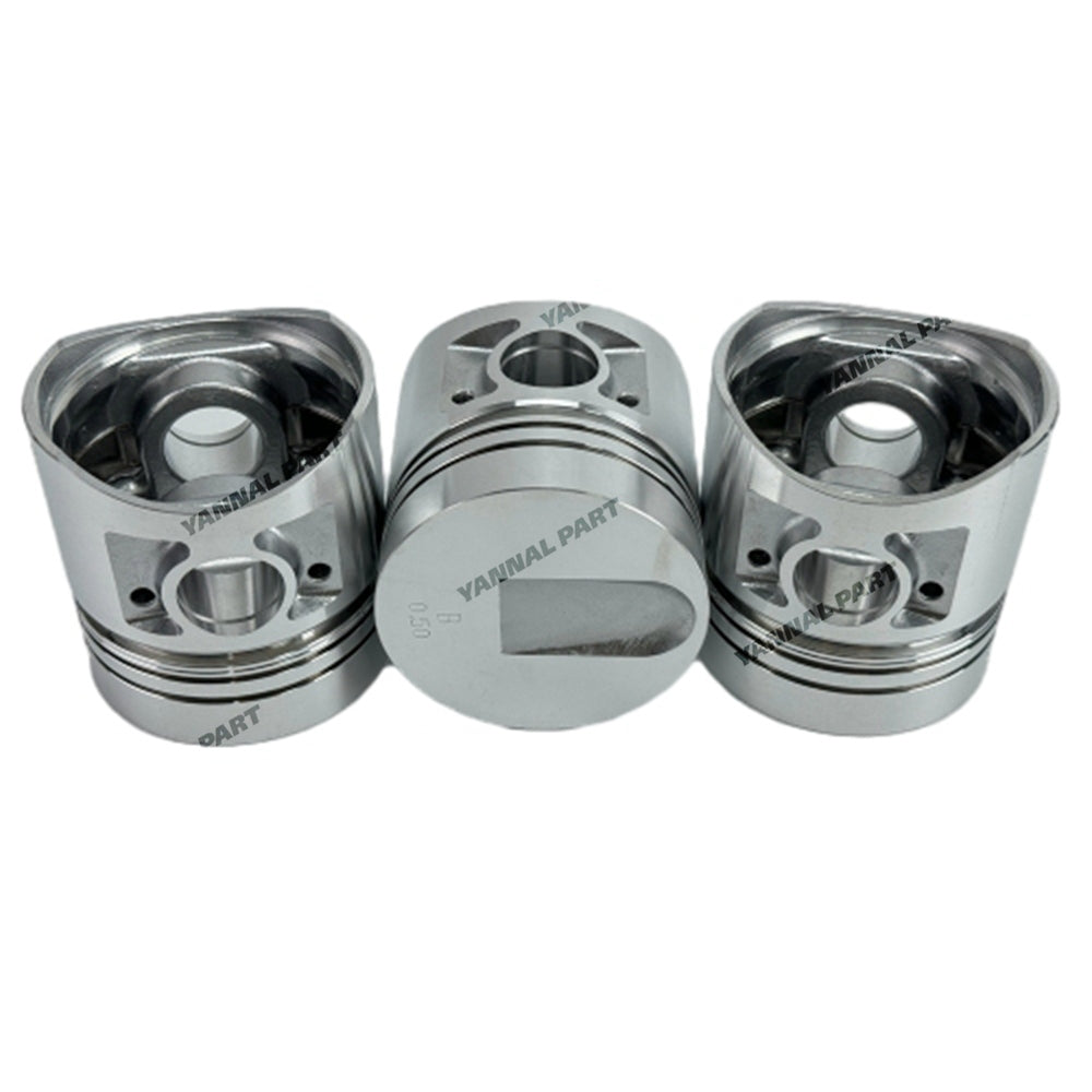 Piston Kit +0.5 Fit For Mitsubishi S3E