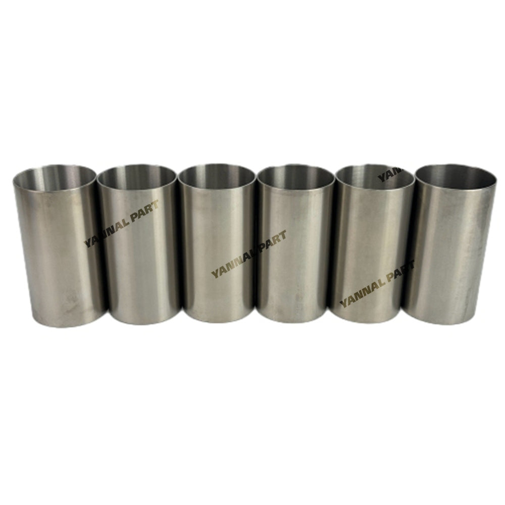 6 PCS Cylinder Liner Fit For Toyota 15Z