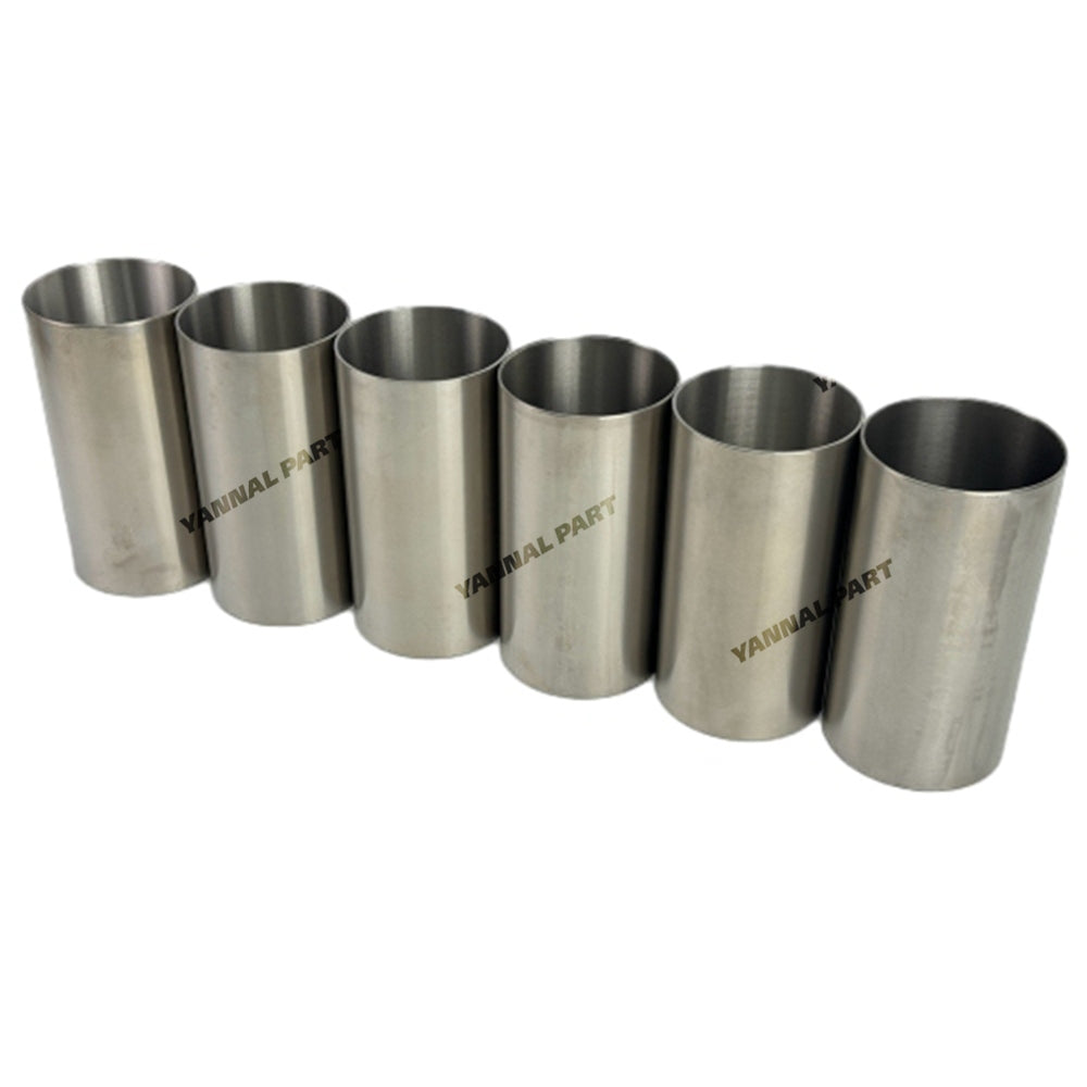 6 PCS Cylinder Liner Fit For Toyota 15Z