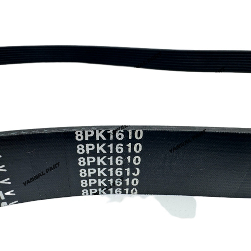 Belt 8PK1610 Fit For Komatsu 6D114 Engine