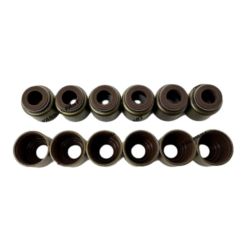 12 PCS Valve Stem Seal Fit For Weichai TD226B-6G Engine