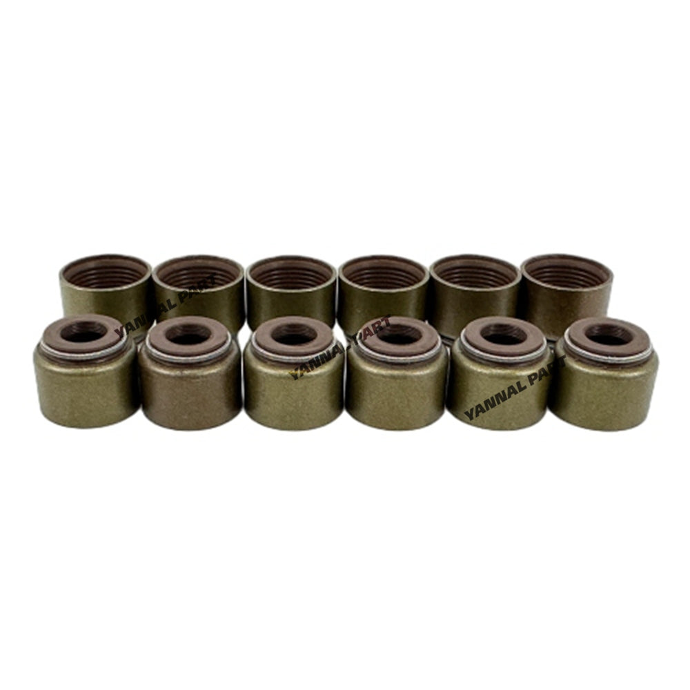 12 PCS Valve Stem Seal Fit For Weichai TD226B-6G Engine