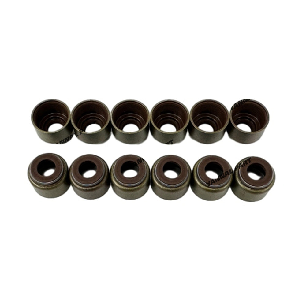 12 PCS Valve Stem Seal Fit For Weichai TD226B-6G Engine