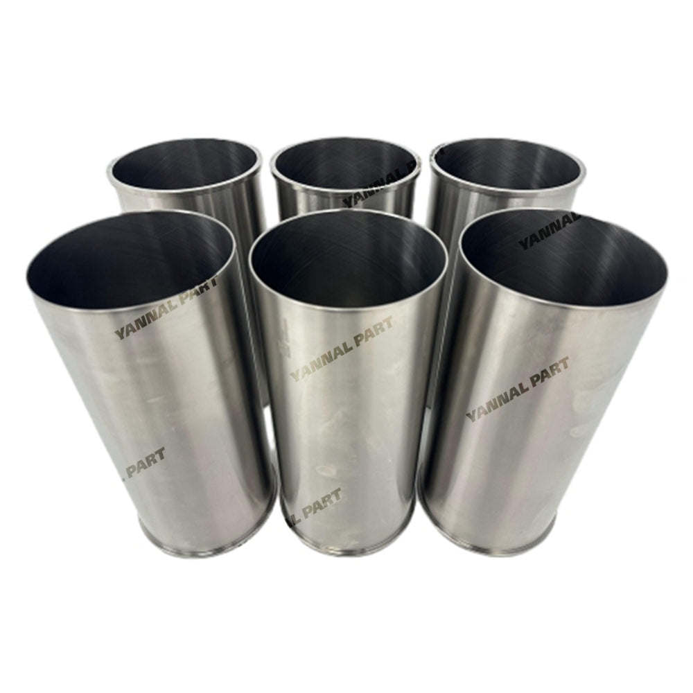 6 PCS Cylinder Liner 612630010055 Fit For Weichai WD12G Engine